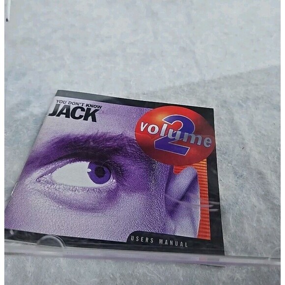 You Don't Know Jack Volumes 2 & 3 PC CD ROM Vintage Trivia Games Lot Of 2 Game - Picture 10 of 10